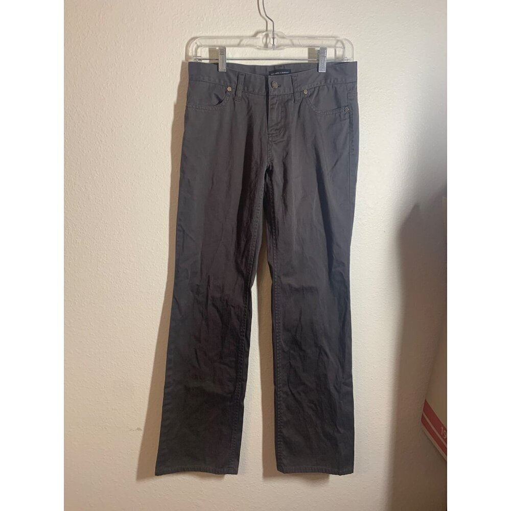 New York & Company Chinos Women's Size 2 Gray Casual Pants Demure Z8